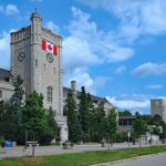 A group of international students celebrating their grants and scholarships at a Canadian university